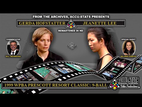 9-Ball - JEANETTE LEE vs GERDA HOFSTATTER - 1999 WPBA Prescott Resort Classic
