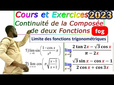 Limites||Fonctions composées fog#Technique et codes.