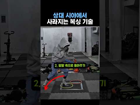 상대 시야에서 사라지는 복싱 기술