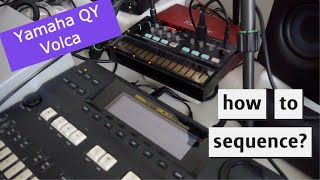 Video thumbnail for How to sequence your Korg Volca with the Yamaha QY series of Sequencers (QY300) by phill in da blank