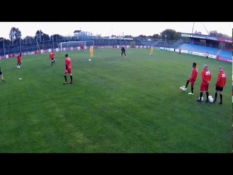 Fussballtraining - Torschusstraining