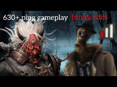 Dbd Dominating with 630+ ping unknown and oni// funny edits (no commentary) 