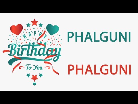 Happy Birthday to Phalguni - Hindi Birthday Wish From Birthday Bash