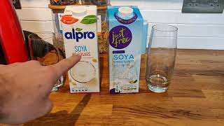59p Lidl Soya Milk v Alpro Soya Milk | Vegan War