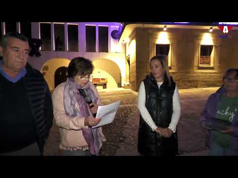 Lectura de manifiesto contra la violencia de genero