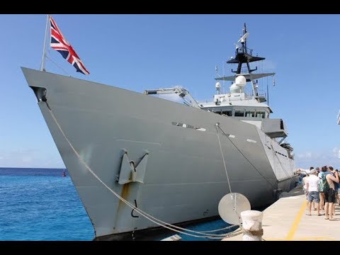 Farewell to Royal Navy's  "  HMS Severn "