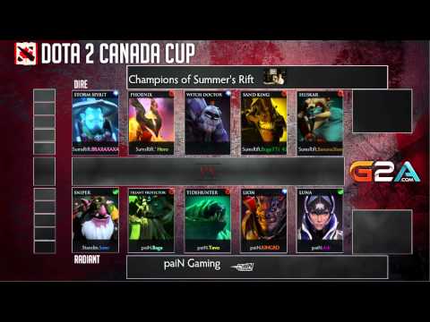 paiN gaming vs Summoner's Rift 1/2 - Dota 2 Canada Cup Season 5