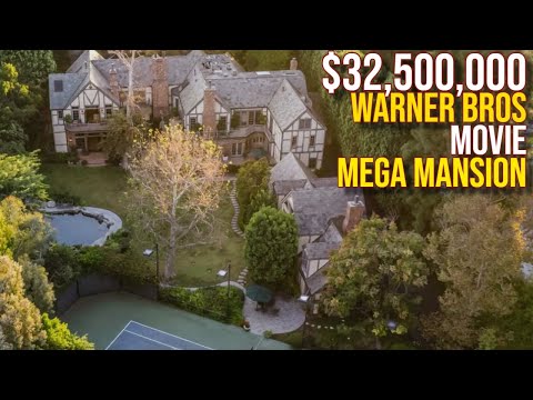 Touring $32,500,000 Warners Brothers Movie Mansion