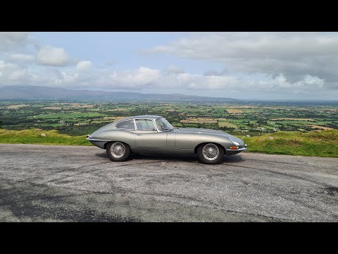 Healy Pass in a Jaguar E-Type (Onboard)
