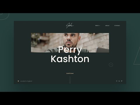Create a Website With Cool Animations Using HTML & CSS & JavaScript