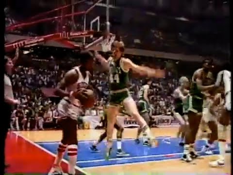 Sixers - Celtics (1982 Playoffs - Eastern Conference Finals - Game 6)