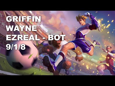 Griffin Wayne Bot Ezreal vs Miss Fortune - KR Challenger Patch 10.9