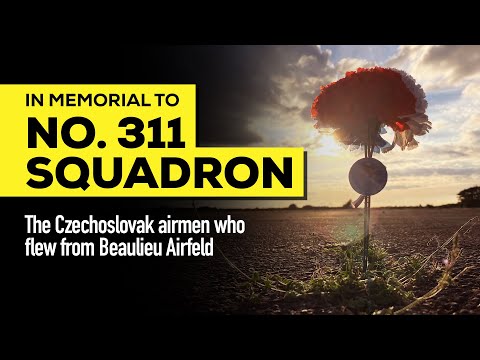 In Memorial to No. 311 (Czechoslovak) Squadron RAF at Beaulieu Airfield