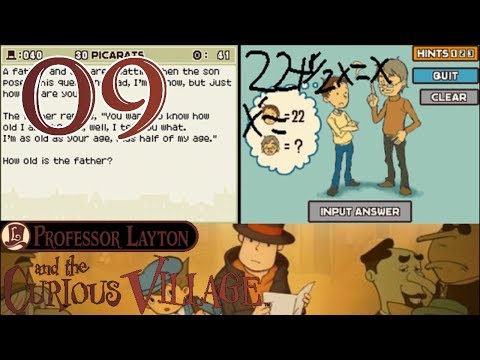 Professor Layton and the Curious Village [9] - Math To The Rescue (w/Husky)