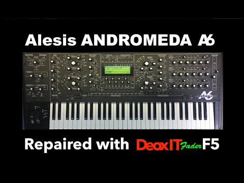 Alesis A6 Andromeda 61-Key Polyphonic Analog Synthesizer 2000s - Black/Silver image 12