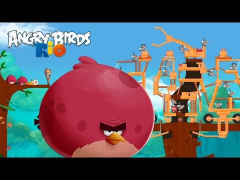 Angry Birds Rio - Rovio Entertainment Ltd 2 TIMBER TUMBLE Level 17-20