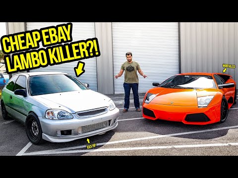 I Bought A Cheap Honda Civic On Ebay That's FASTER THAN MY LAMBORGHINI