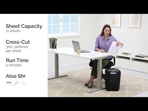 Video of the Fellowes Powershred LX70 Cross cut Shredder Shredder