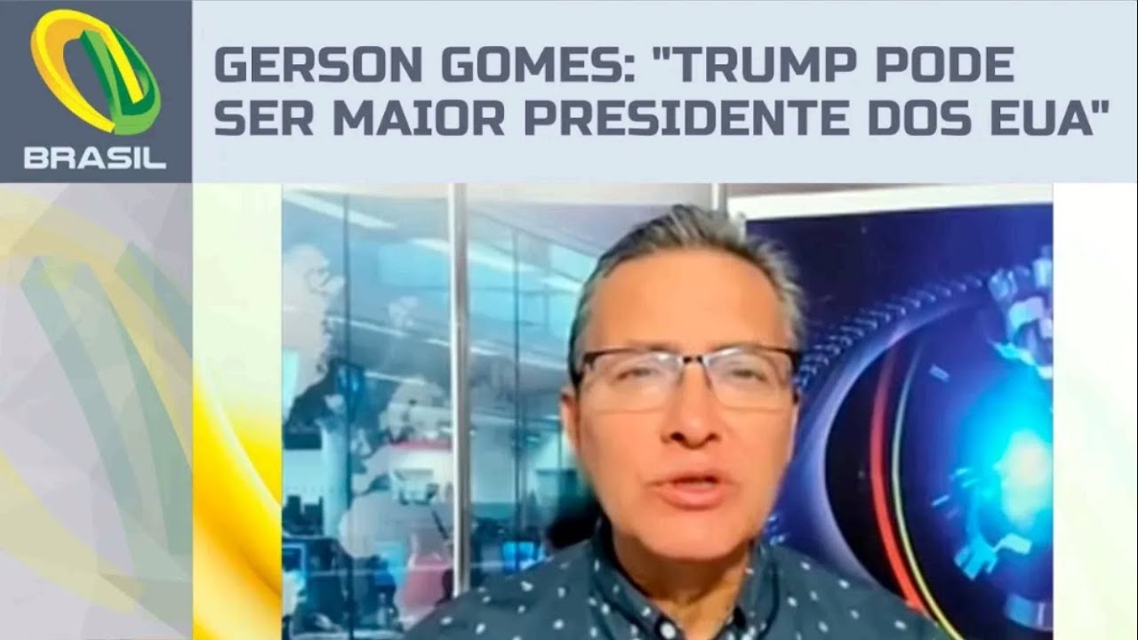 Trump pode ser o maior presidente da história dos Estados Unidos, afirma Gerson Gomes
