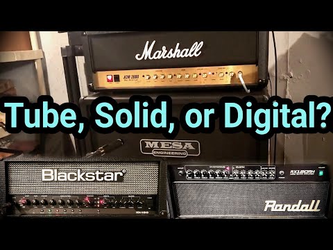 Marshall vs Blackstar vs Randall - MESA 2x12