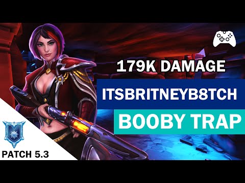 179K Damage ItsBritneyB8tch Vivian Paladins Competitive (Diamond) BOOBY TRAP