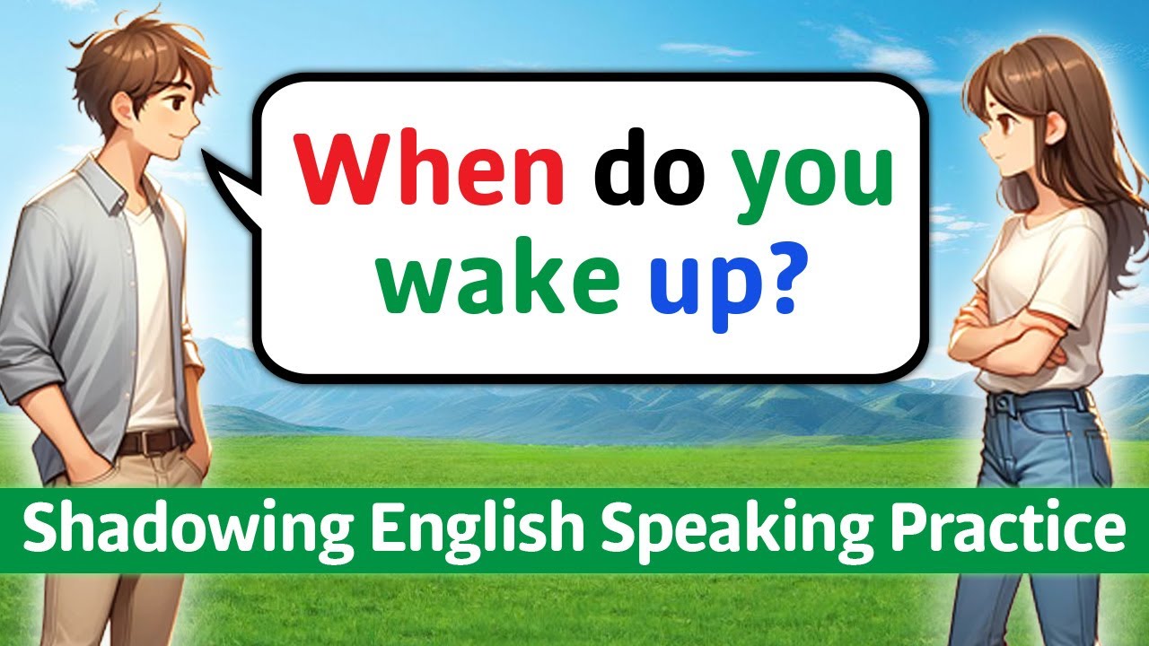 Shadowing English Speaking Practice | FASTEST Way to Improve Your English Speaking Skills!