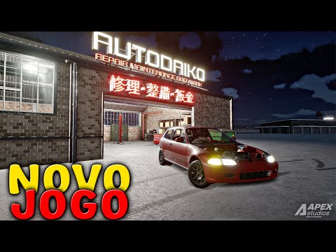 Finalmente Saiu!!! Novo Jogo de Carros JDM, Mundo Aberto e Oficina Mecânica - Apex Point