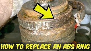 ABS Reluctor Ring Replacement - How To - BMW 3 Series