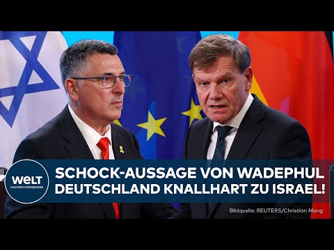 Video Thumbnail: SCHOCK-AUSSAGE ZU ISRAEL: Johann Wadephul wirft Gideon Saar in Berlin Bruch des Völkerrechts vor
