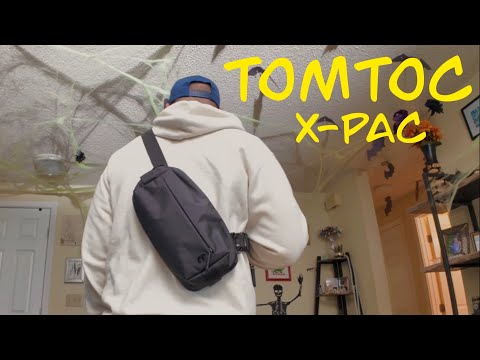 tomtoc Compact EDC X-Pac Sling Bag #insidethebagz #edcbag #tomtoc #xpac #amazonfinds