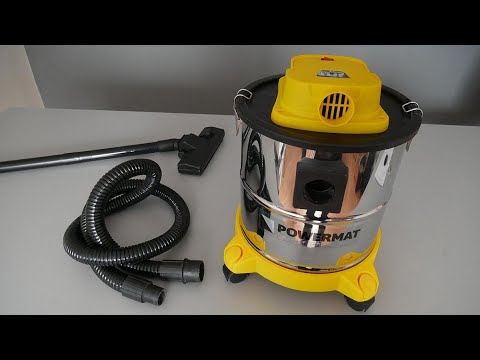 Пылесос для чистки каминов, пепла, золы Powermat PM-ESP-2000 (2000 Вт, 20 л, Польша) - фото 1 - id-p1990291385