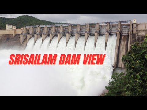 Mesmerizing Srisailam Dam View | Nature, Water Flow & Scenic Beauty 2025