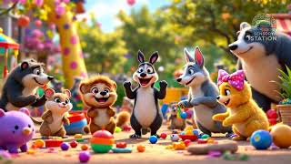 Squeaky makes friends