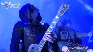 Mayhem - Deathcrush &amp; The Mysteriis Dom Sathanas live Brutal Assault