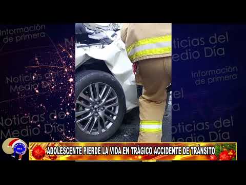 ACCIDENTE CÓRDOBA Y ADOLESCENTE MUERTA