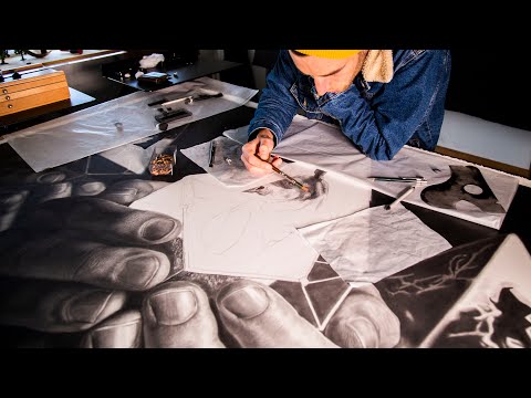 Pencil Drawing Step by Step Timelapse: Solitude