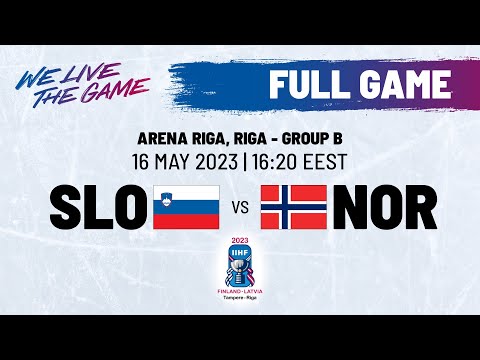 Хоккей LIVE | Slovenia vs. Norway | 2023 #IIHFWorlds