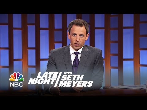 Seth Pays Tribute to Robin Williams - Late Night with Seth Meyers