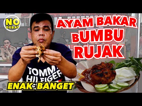 KULIDEL AYAM BAKAR BUMBU RUJAK - ENAK BANGET