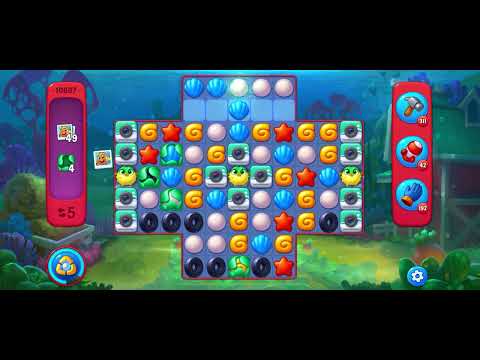 Fishdom Hard level 10807 no boosters フィッシュダム ハード