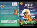 Opening To All Dogs Go To Heaven 2001 DVD 2003 Reprint