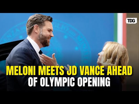 Italy’s Meloni Meets JD Vance in Milan Ahead of Olympic Opening | TDG
