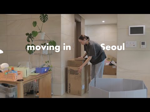 we moved ! unpacking and organizing, going to IKEA & creating a home 📦 Apartment Series EP 1