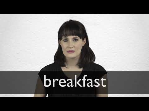 BREAKFAST definition and meaning | Collins English Dictionary