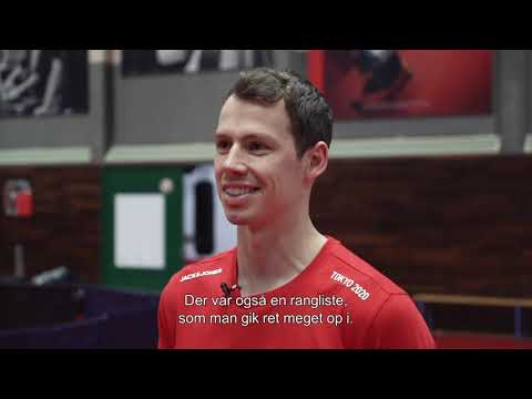 Min begyndelse med bordtennisspiller Jonathan Groth