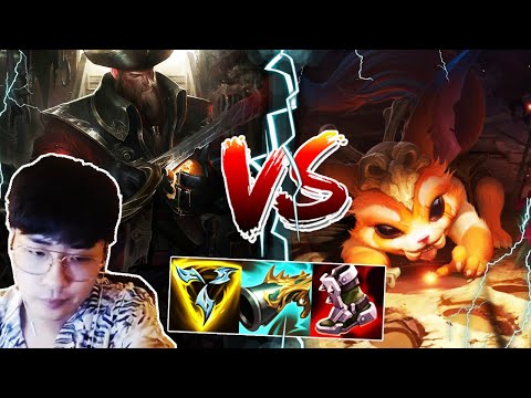 MANGKI Gangplank Vs Gnar Top - Korea Masster / Patch 25.22
