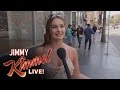 Pedestrians Answer Miss USA Questions
