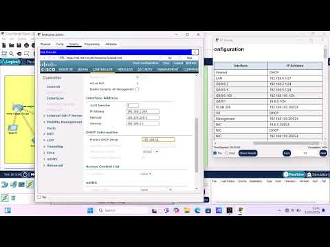 SRWE 13.5.1 Packet Tracer - WLAN Configuration
