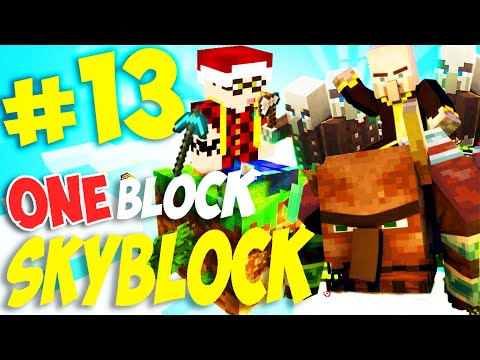 MINECRAFT - One Block Skyblock !! RAID INFINITI ATTACCANO LA NOSTRA BASE !! Ep. 13