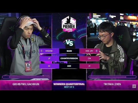 Gachikun (Rashid) vs TikiTaka (Dee Day - TOP 16 - DAY 3 - Super Premier Singapore - Capcom Pro 2024